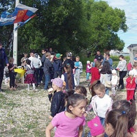 в пятницу, в коттеджном посёлке Яглово, на центральной площади, состоялся праздник 
